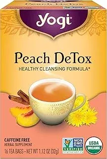 Yogi Tea, Peach DeTox, 16 Count