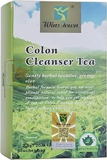 Colon Cleanser Tea, Herbal Laxative Tea, Relieve Constipation and Body Detox, Su