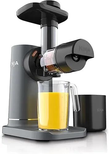 Ninja NeverClog Cold Press Juicer, Powerful Slow Juicer with Total Pulp Control,