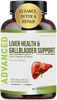 Liver Health Formula and Gallbladder Support-Liver Cleanse Detox & Repair to Sup
