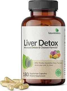 Futurebiotics Liver Detox Advanced Detox & Cleanse Formula Supports Healthy Live