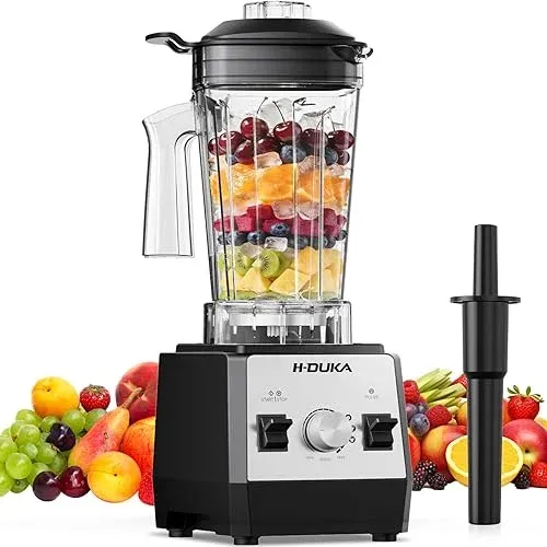 Blender, Countertop Blenders for Kitchen with 64oz Pitcher, Powerful 25000 PRM B